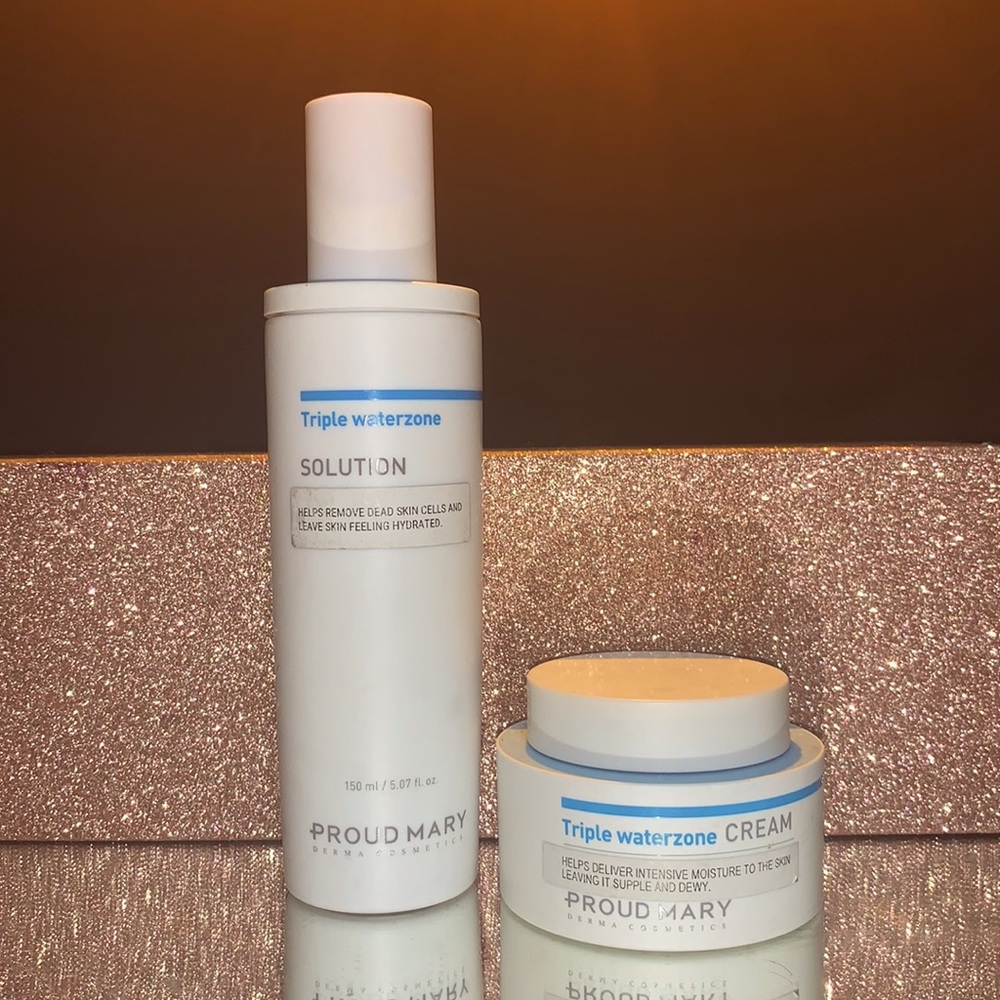 Proud Mary Triple Waterzone Solution and Triple Waterzone Creme